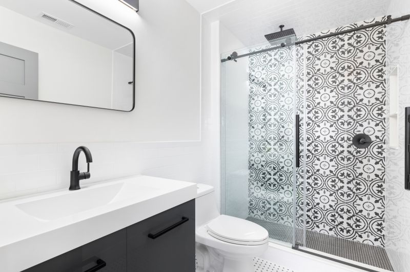 Large-Format Tile Shower